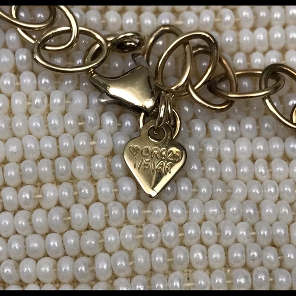 Fine Jewelry Glass Drop Necklace 1/514K Gold-Bonded Sterling Silver + Earrings - Picture 11 of 15